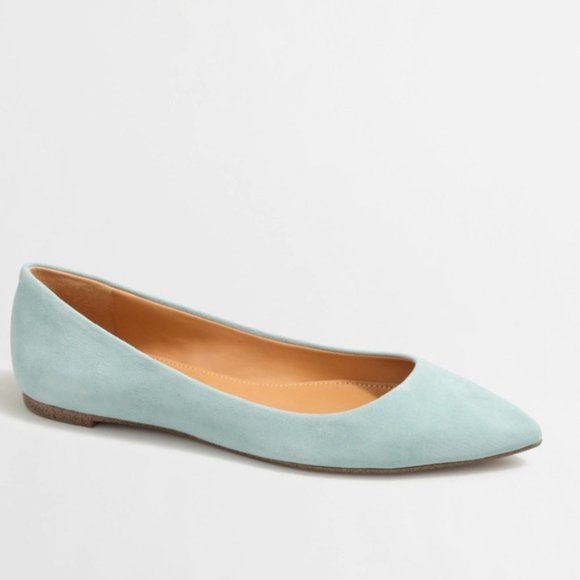 J. Crew Amelia Suede Flats - Picture 1 of 7